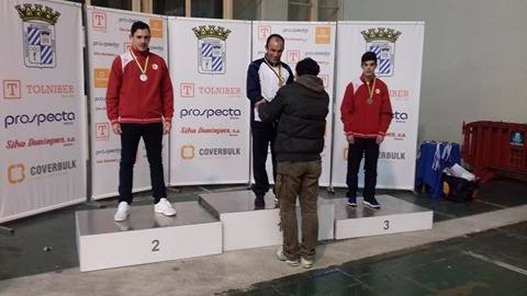 1500m masculinos - 2º João Ramos e 3º Paulo Brito