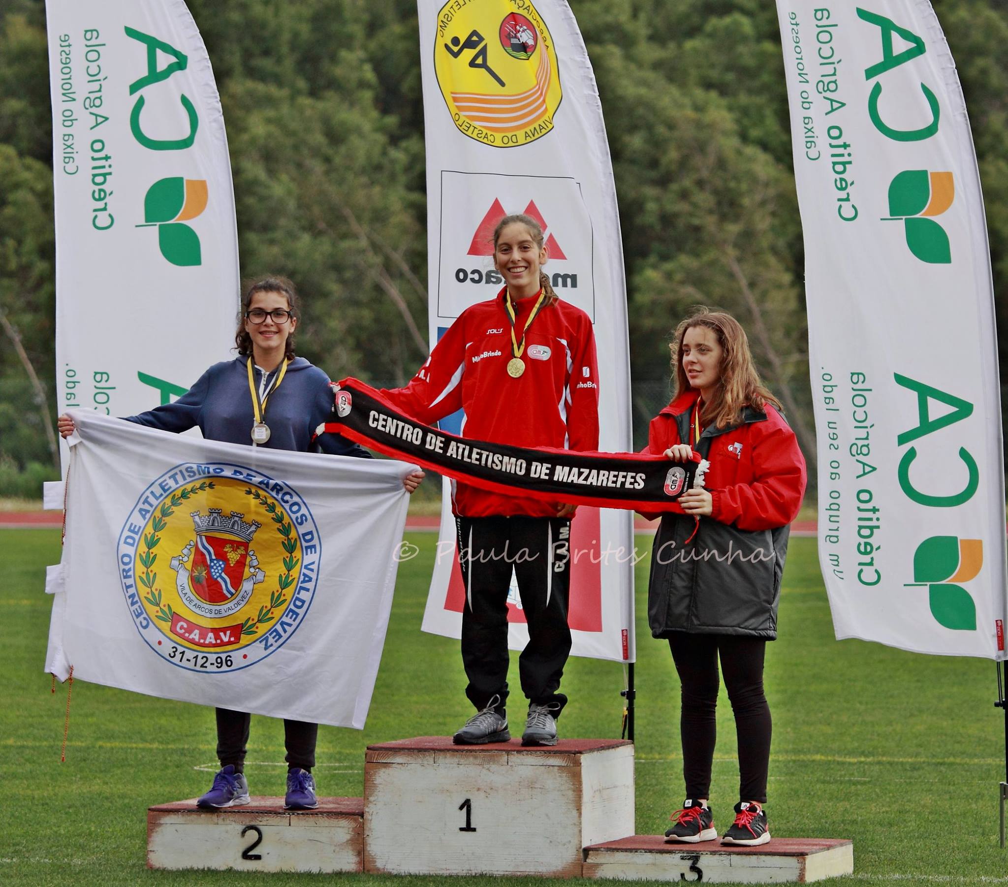 2ª nos 100m Juvenis Mickaela Costa