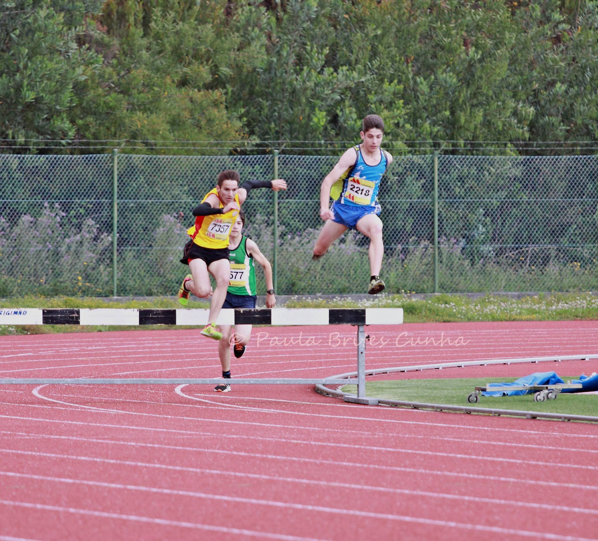 2º nos 1500m Obstáculos Iniciados Gonçalo Amorim