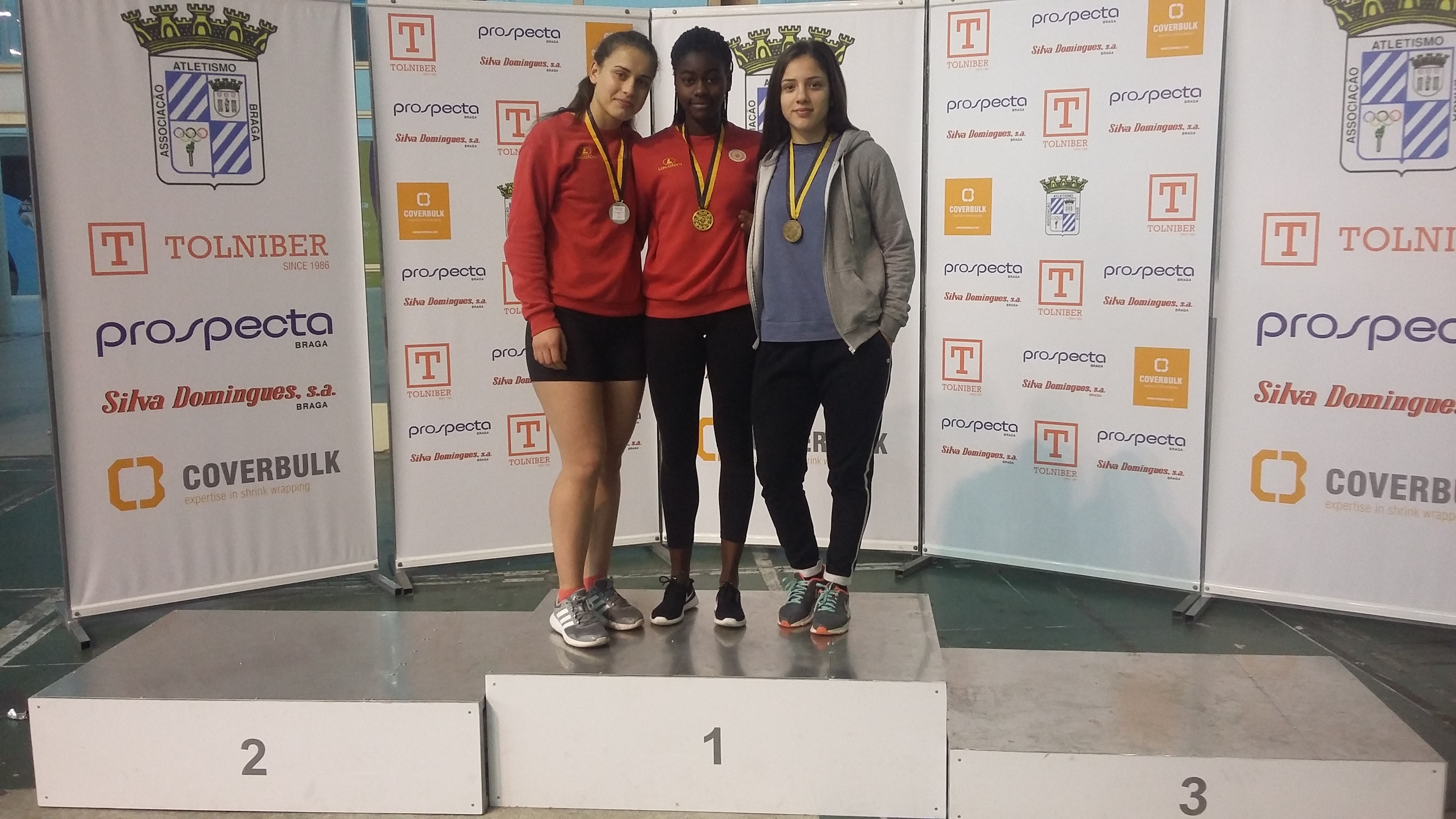 400m femininos - 1ª Tâni Anis e 2ª Andreia Fernandes