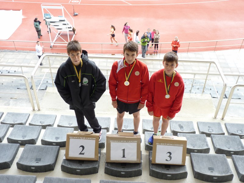 800m 1º Gonçalo Amorim e 3º Ricardo Araújo