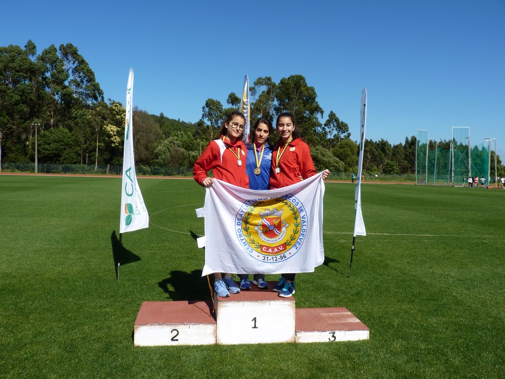 800m 2ª Inês Silva 3ª Beatriz Peres