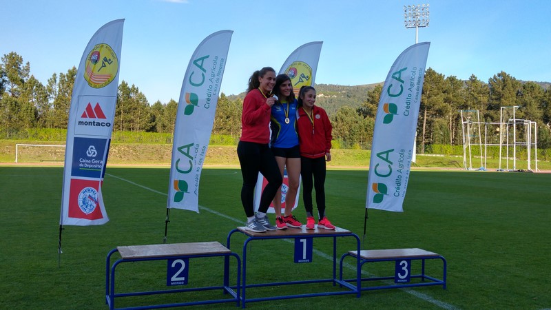Km Juv F 2ª Andreira Fernandes 3ª Rosalina Martins